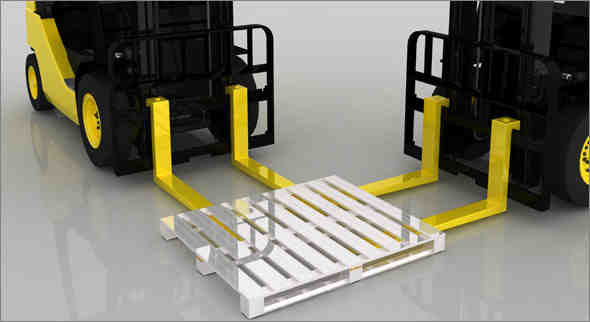 Aluminum pallets