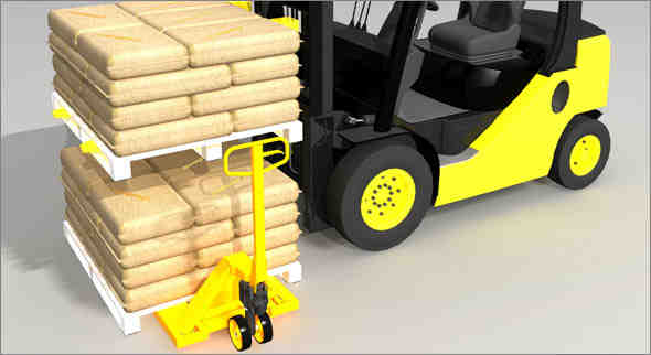 Aluminum pallets