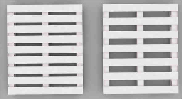 Aluminum pallets