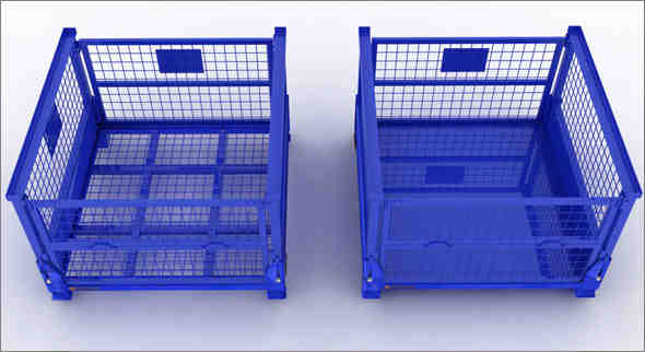 steel pallet box