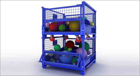 steel pallet box