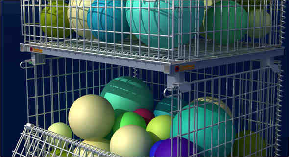 Wire Mesh Container
