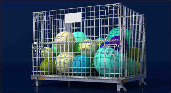Wire Mesh Container