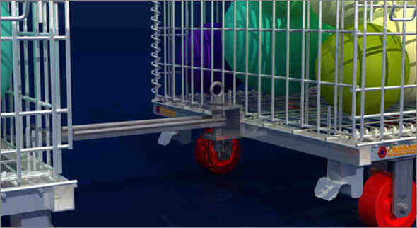 Wire Mesh Container