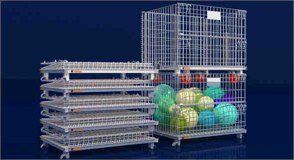 Wire Mesh Container