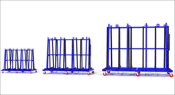 A frame transport rack