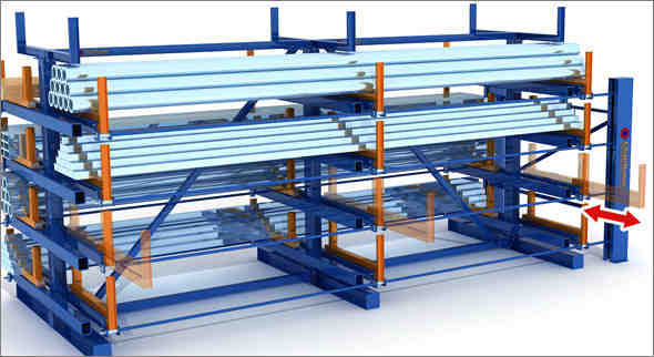 Roll Out Cantilever