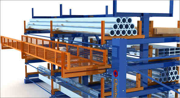 Roll Out Cantilever