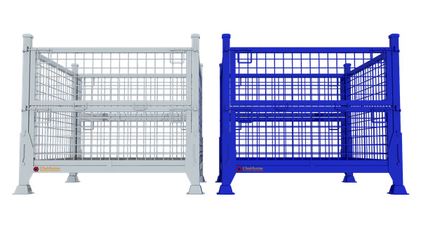 Stackable Rigid Wire Baskets
