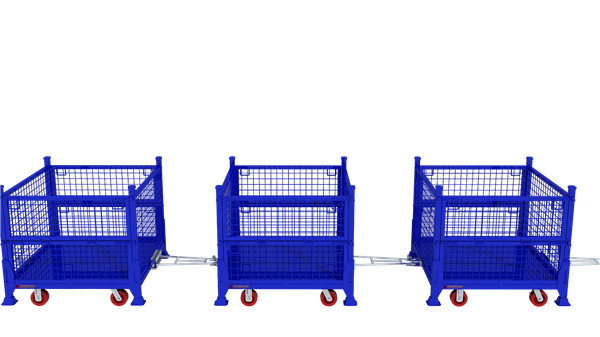 Stackable Rigid Wire Baskets