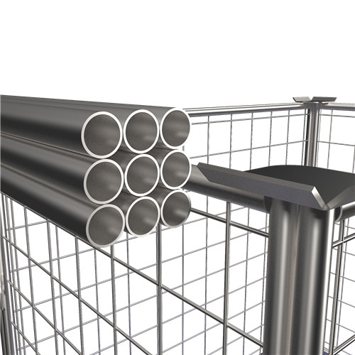Pallet metal fence
