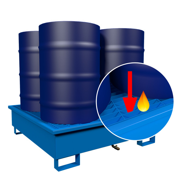 4 Drum Spill Pallet