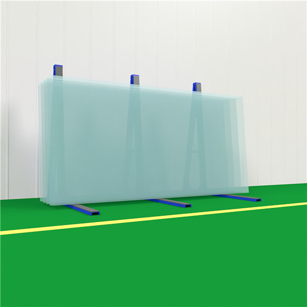 Glass Panel Storage Rack