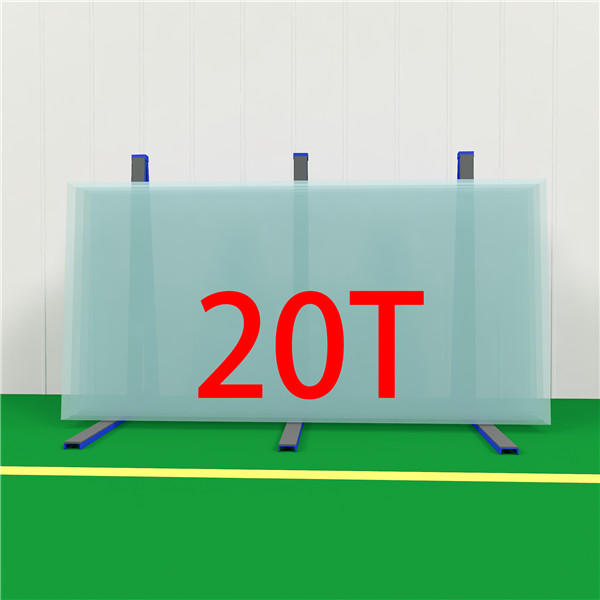 Glass Panel Storage Rack