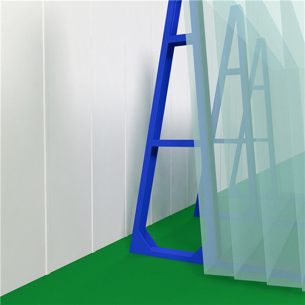 Glass Panel Storage Rack