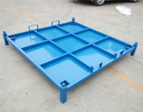 portable stacking pallet racks