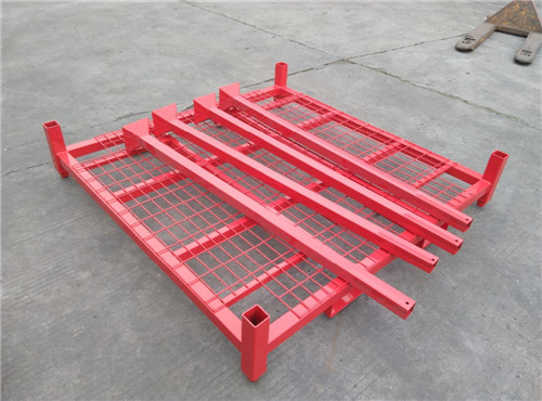 portable stacking pallet racks