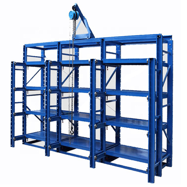 die rack shelving