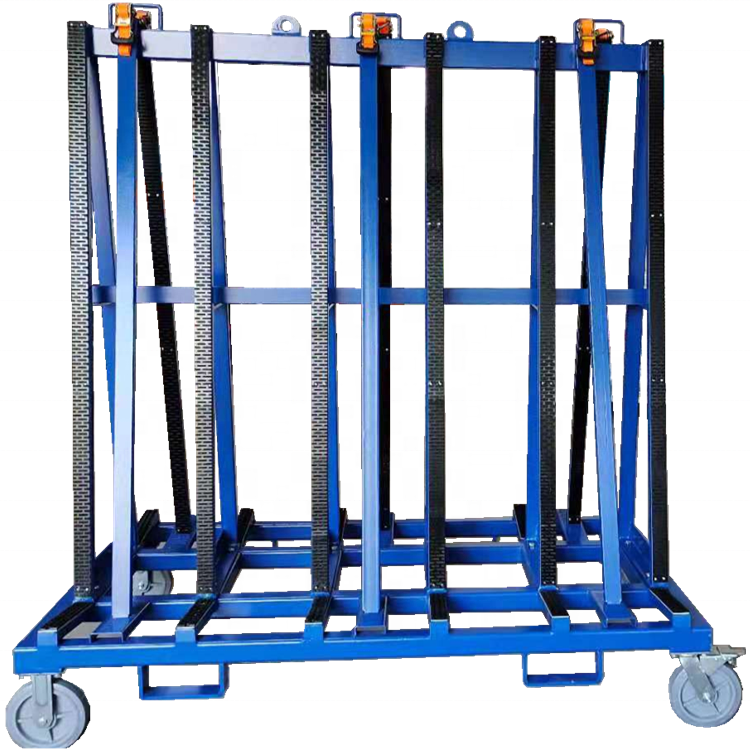 Transport Moving Stone Granite Marble Slab Storage Rack A-frame Rack Capacity 4000KGS