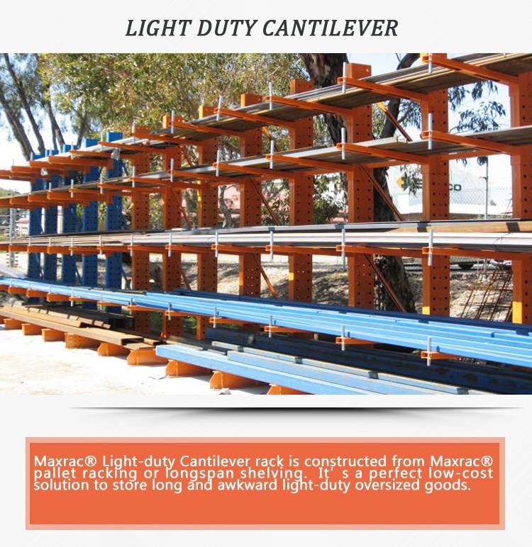 Storage equipment very heavy duty cantilever rack