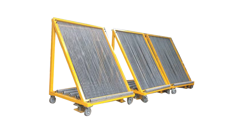 Hot sale glass processing Glass Sheet Storage Harp Racks