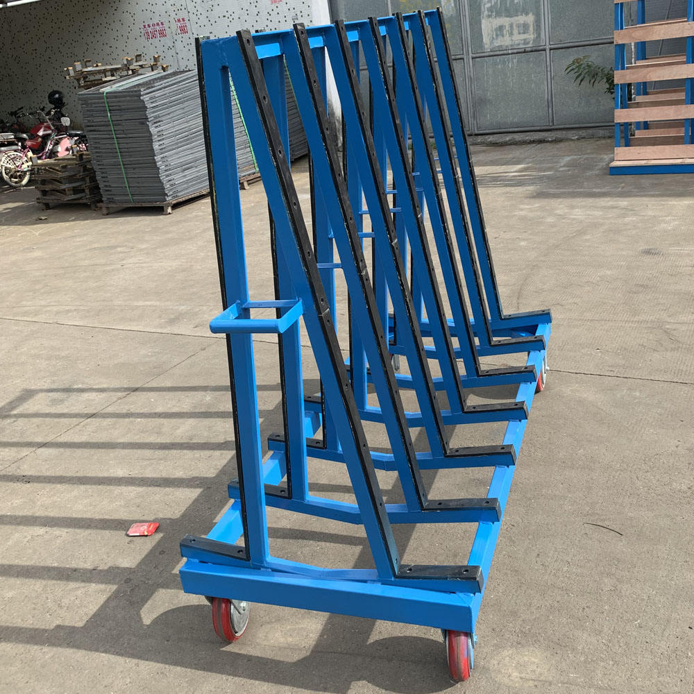Customized size warehouse racking system glass rack rolling storage rack