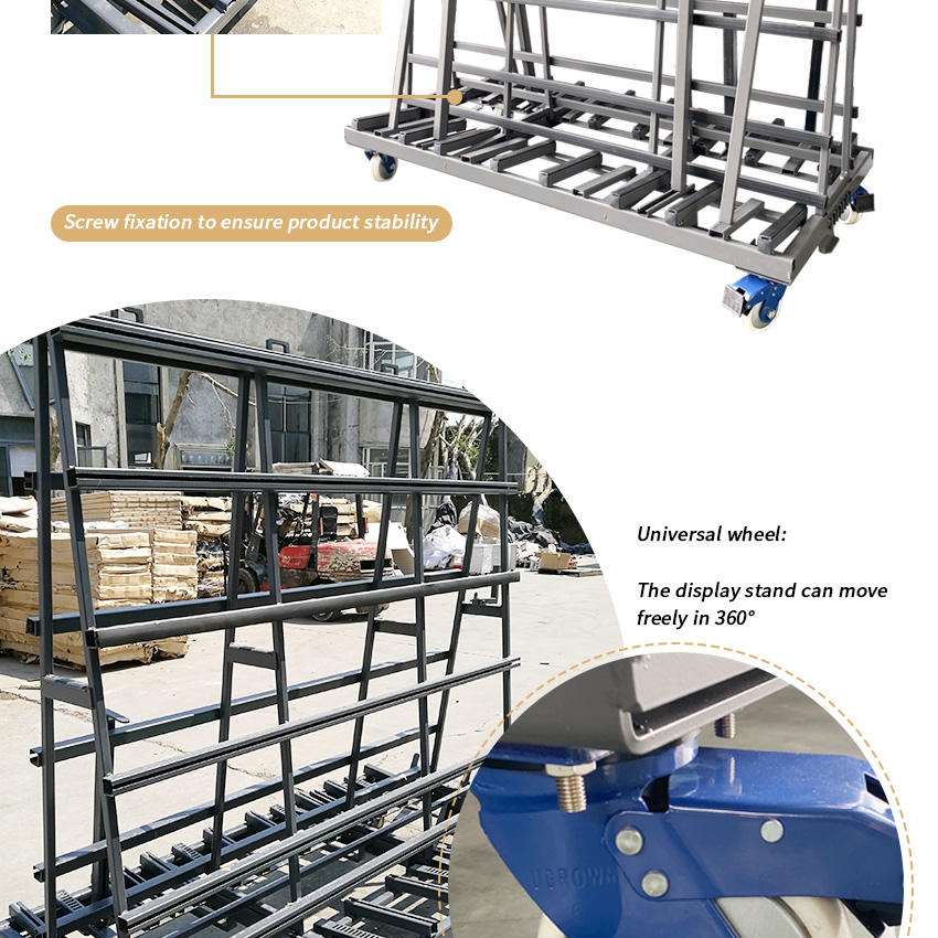 Architectural Glass glass transport pallet rack