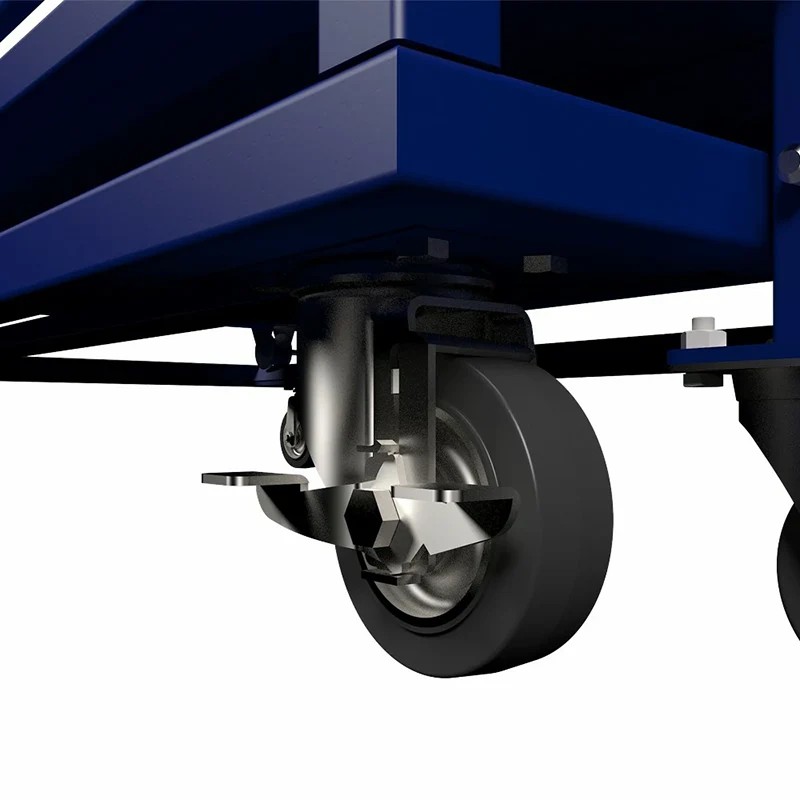two tier cart on wheels