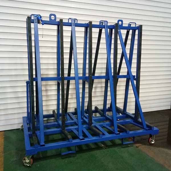 a frame rack for glass