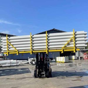 Pipe storage rack
