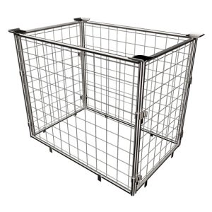 Pallet steel fence