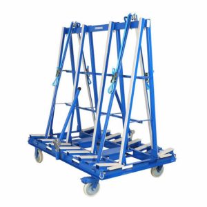 Granite Marble Slab Storage Rack Display for Transport Rack Trolley A Frame Glass steel rack