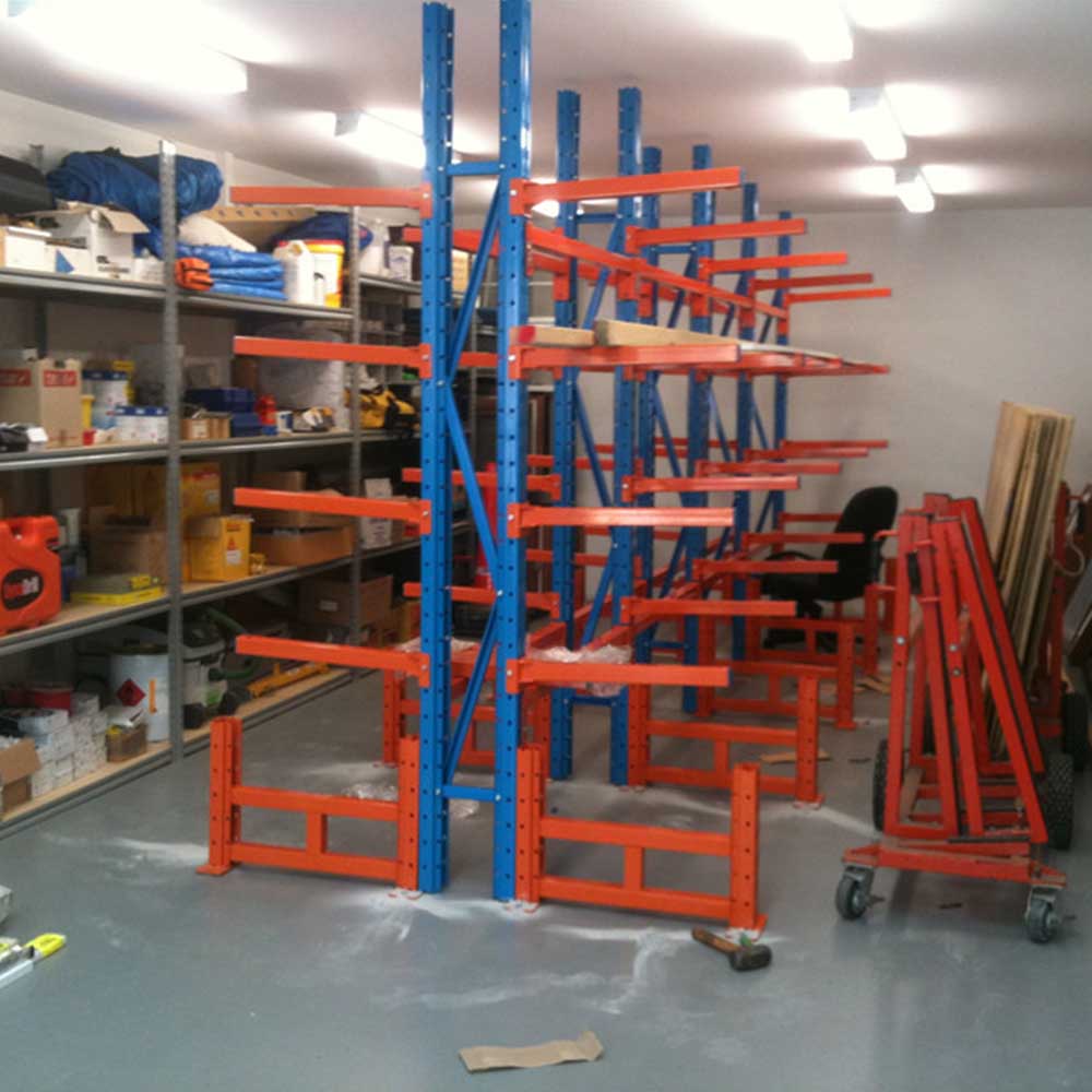 Storage equipment very heavy duty cantilever rack