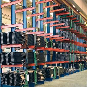 Warehouse Industrial Construction Material Heavy Duty Storage Cantilever Rack