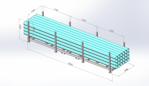 Unlock Vertical Storage Potential: A Case Study in Optimizing Warehouse Space with Derack for Long Materials