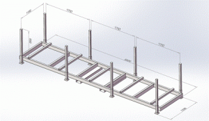 Engineered for Stability and Security: The Derack Storage Solution for 6-Meter Pipes and Tubes