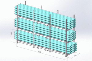 Unlock Untapped Potential: Maximizing Storage Density with a Stackable Steel Post Pallet Stillage