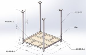 Case Study: A Heavy-Duty Stacking Rack with Decking for Tire Storage