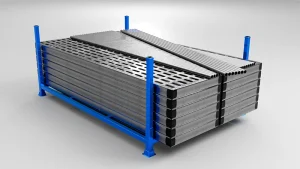 How to optimize warehouse space with nestable portable stack racks?