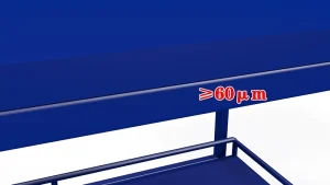 How much weight can a 2 tier utility trolley hold?
