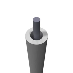 What are the benefits of PVC-coated dividers in glass harp trolleys?