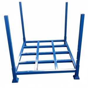Heavy duty steel stillages for construction material handling