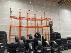 Heavy duty stacking racks