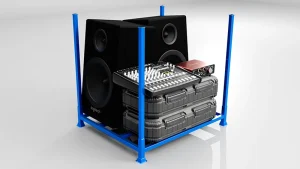 Bulk bag FIBC stacking pallets