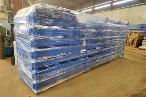 Movable warehouse racks